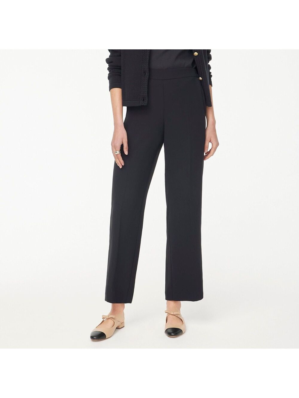 NWT J Crew‎ Factory Petite Jamie Wide-Leg Pant - Size 6 Petite - MSRP $118
